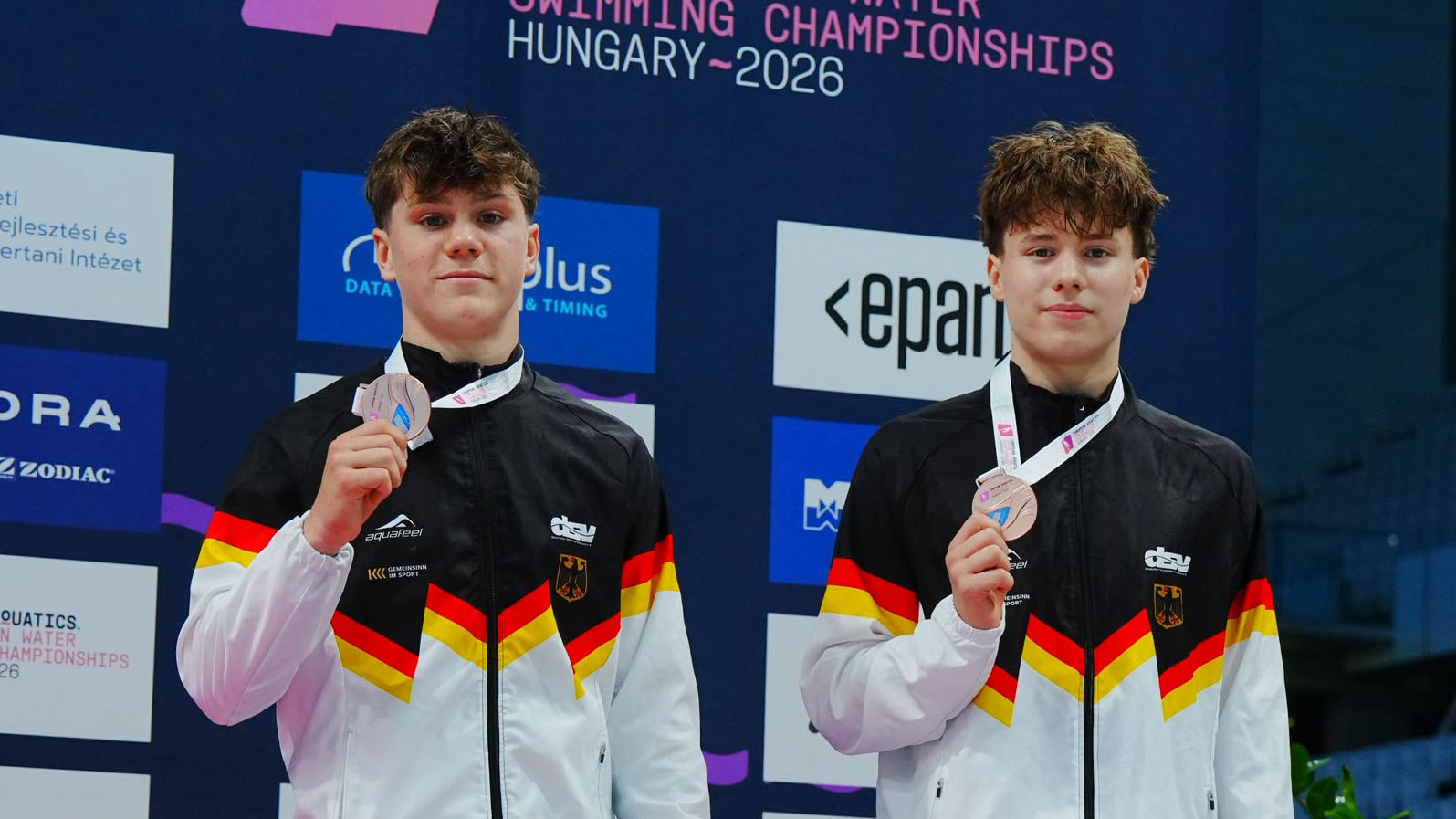 Camillo Schmidtke und Iven Prenzyna